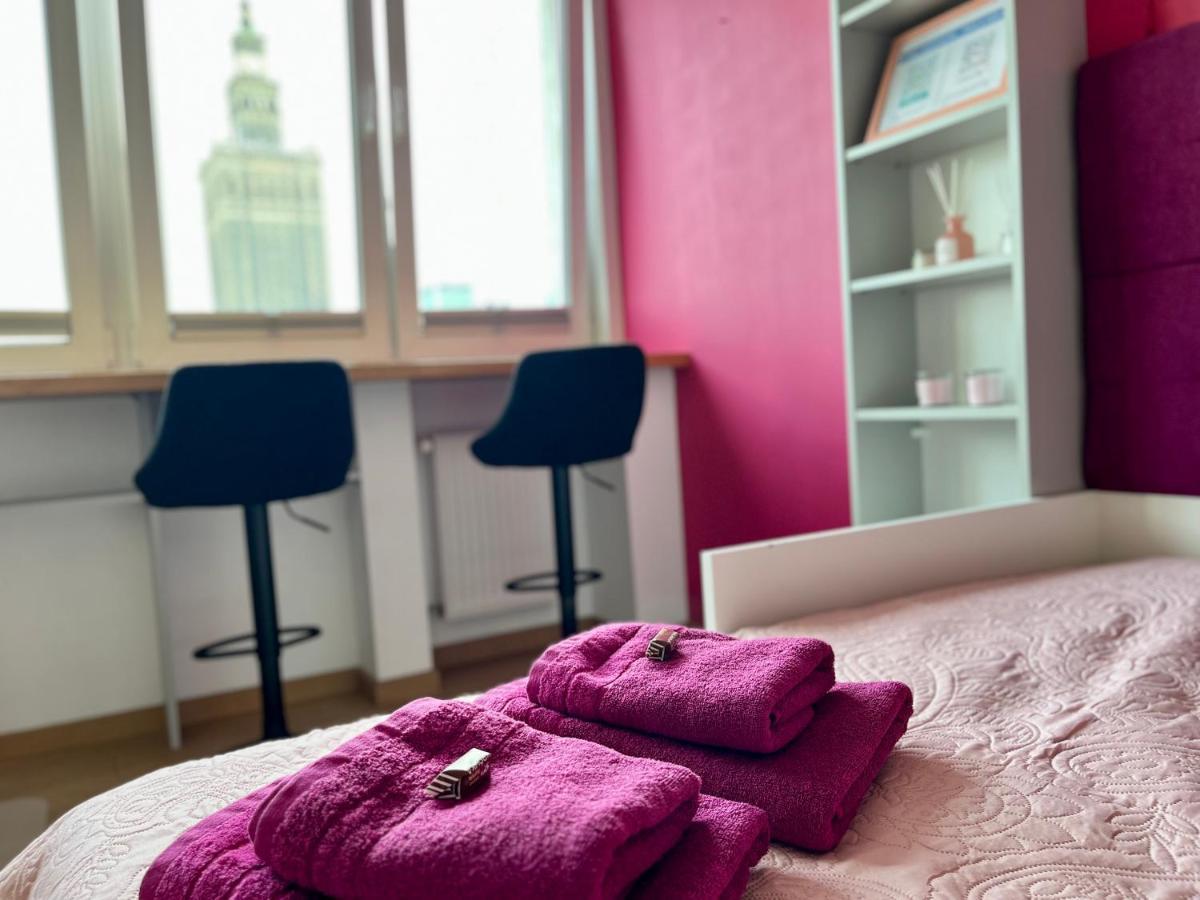 Apartament -- View City Center Pink -- Warszawa Zewnętrze zdjęcie