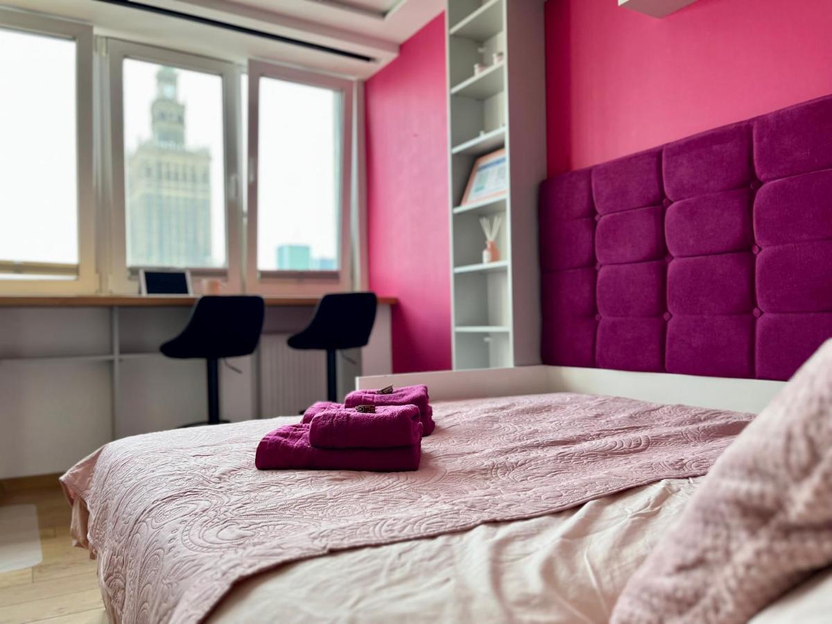 Apartament -- View City Center Pink -- Warszawa Zewnętrze zdjęcie