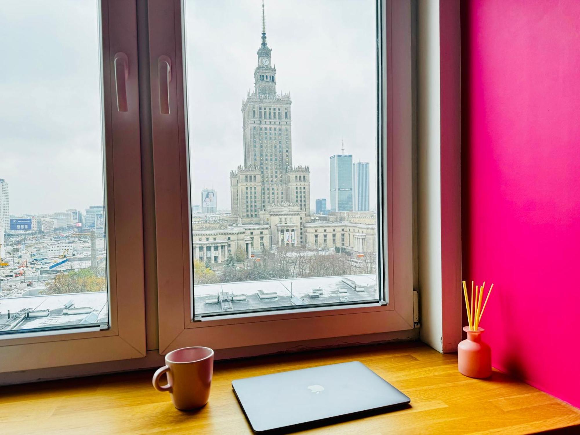Apartament -- View City Center Pink -- Warszawa Zewnętrze zdjęcie